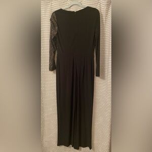 Lauren sequence black jumpsuit 8. Back zipper, belt is missing
